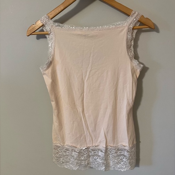 Sundance Elan Lace Tank Blush Size Small - Picture 5 of 5